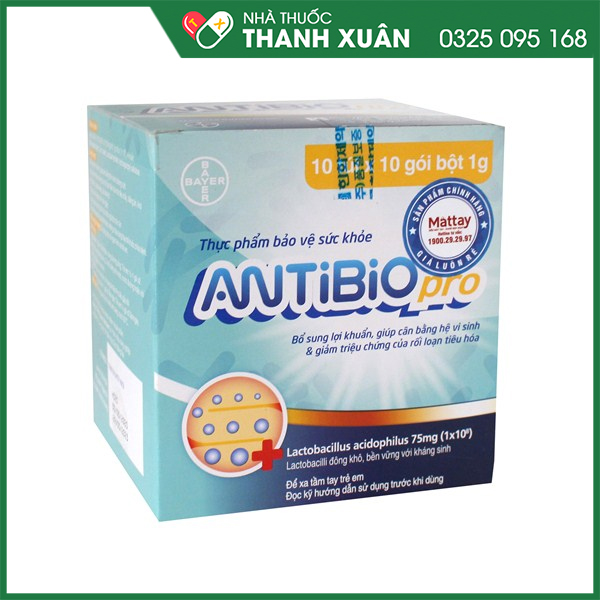 Antibio Pro men vi sinh bổ sung lợi khuẩn